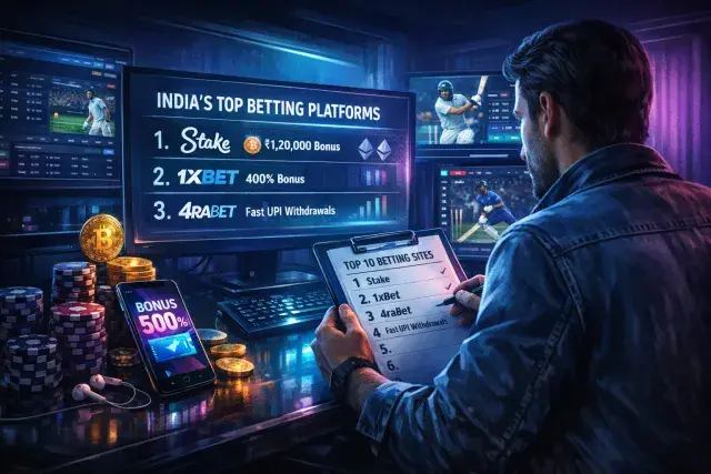Experts Rank India's Leading 10 Online Betting Platforms for Key Features